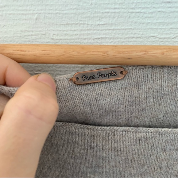 Free People Unique Wool Sweater Top - Picture 9 of 12